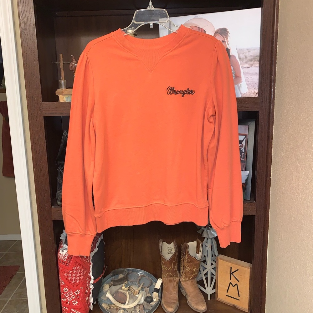 Light Orange Wrangler Sweatshirt